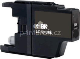 4x Brother LC-1240BK black ern kompatibiln inkoustov cartridge pro tiskrnu Brother