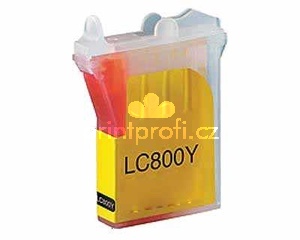 Brother LC800Y yellow lut kompatibiln inkoustov cartridge pro tiskrnu Brother Brother LC-800
