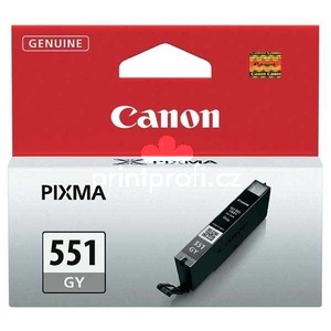 originl Canon CLI-551gy grey cartridge ed originln inkoustov npl pro tiskrnu Canon