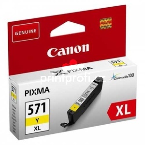 originl Canon CLI-571y xl yellow cartridge lut originln inkoustov npl pro tiskrnu Canon