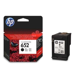 originl HP 652 BK (F6V25AE) black ern originln inkoustov cartridge pro tiskrnu HP
