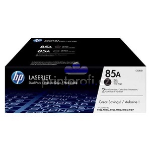 originl dual pack HP 85A CE285AD 2x black ern originln toner pro tiskrnu HP LaserJet Pro P1102w Wifi