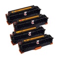 sada 4x toner HP CE410X, CE411A, CE412A, CE413A (HP 305A) kompatibiln tonery pro tiskrnu HP LaserJet Pro 400 M451nw