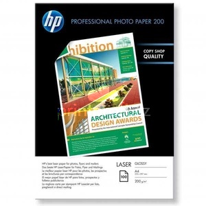 HP Professional Glossy Laser Photo Paper, foto papr, leskl, bl, A4, 200 g/m2, 100 ks, CG966A, laserov Fotopapry