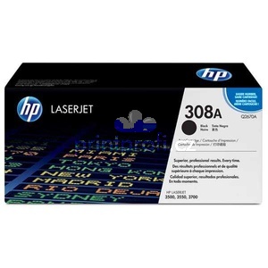 originl HP Q2670A, HP 308A black ern originln toner pro tiskrnu HP  Color LaserJet 3700n