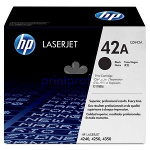 originl HP 42A, Q5942A black ern toner pro tiskrnu HP LaserJet 4350