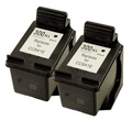 2x HP 300XL black (CC641EE) ern kompatibiln inkoustov cartridge pro tiskrnu HP DeskJet D5660