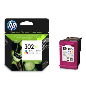 originl HP 302XL (F6U67AE) color barevn cartridge originln inkoustov npl pro tiskrnu HP