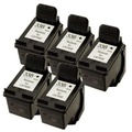 5x HP 338 (C8765EE) black cartridge kompatibiln inkoustov npl pro tiskrnu HP Photosmart 7850xi