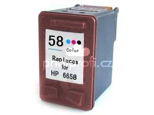 HP 58 (C6658A) foto barevn cartridge kompatibiln inkoustov npl pro tiskrnu HP