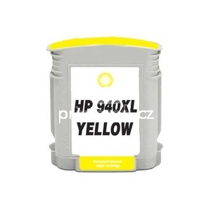 HP 940XL (C4909AE) yellow lut kompatibiln inkoustov cartridge pro tiskrnu HP