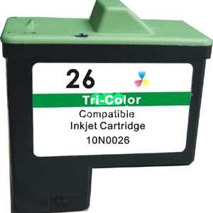 Lexmark #26 10N0026 color barevn inkoustov kompatibiln cartridge pro tiskrnu Lexmark X1975