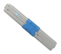 OKI 44973535 (C301) cyan modr azurov kompatibiln toner pro tiskrnu OKI