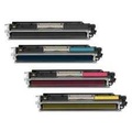 sada HP 126A - (HP CE310A, CE311A, CE312A, CE313A) - 4x kompatibiln tonery pro tiskrnu HP Color LaserJet Pro CP1025