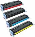 sada HP 124A (HP Q6000A, Q6001A, Q6002A, Q6003A) 4x kompatibiln toner pro tiskrnu HP Color LaserJet CM1017mfp