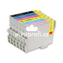 sada Epson T0487 (T0481, T0482, T0483, T0484, T0485, T0486) cartridge kompatibiln inkoustov npln pro tiskrnu Epson Stylus Photo R300 M