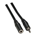 Prodluovac audio kabel Jack (3.5mm) samec - Jack (3.5mm) samice, 3m, ern