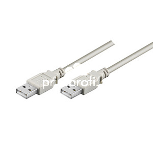 USB kabel (2.0), USB A samec - USB A samec, 1.8m, ed, High Speed
