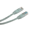 Sov LAN kabel UTP patchcord, Cat.5e, RJ45 samec - RJ45 samec, 1 m, nestnn, CCA, ed, economy