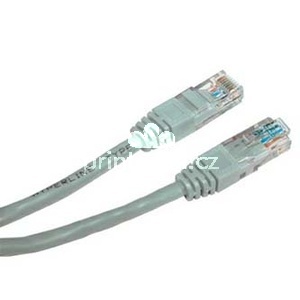 Sov LAN kabel UTP patchcord, Cat.5e, RJ45 samec - RJ45 samec, 0.25 m, nestnn, ed, economy