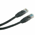 Sov LAN kabel UTP patchcord, Cat.5e, RJ45 samec - RJ45 samec, 5 m, nestnn, ern, economy