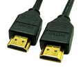 Video kabel HDMI samec - HDMI samec, HDMI 1.4 - High Speed with Ethernet, 5m, pozlacen konektory, ern, Logo blistr