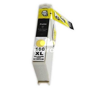 Lexmark 14N1071E - 100XL yellow žlutá inkoustová kompatibilní cartridge pro tiskárnu Lexmark