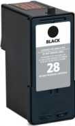 Lexmark 28 -18C1428E - black černá inkoustová kompatibilní cartridge pro tiskárnu Lexmark