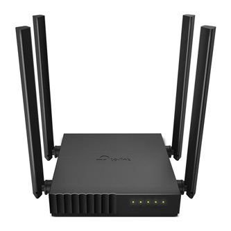 TP-LINK router Archer C54 2.4GHz a 5GHz, extender, přístupový bod, IPv6, 1200Mbps, fixní anténa, 802.11ac, Rodičovská kontrola, sí