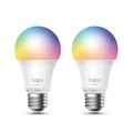 LED rovka TP-LINK Tapo L530E, E27, 220-240V, 8.7W, 806lm, 6000k, RGB, 15000h, chytr Wi-Fi rovka, 2 kusy v balen