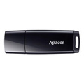 Apacer USB flash disk, USB 2.0, 16GB, AH336, ern, AP16GAH336B-1, USB A, s krytkou