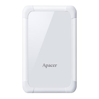 Apacer externí pevný disk, AC532, 2.5&quot;, USB 3.0 (3.2 Gen 1), 1TB, AP1TBAC532W-1, bílý