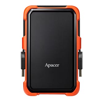 Apacer externí pevný disk, AC630, 2.5&quot;, USB 3.0 (3.2 Gen 1), 2TB, AP2TBAC630T-1, oranžový