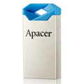 Apacer USB flash disk, USB 2.0, 32GB, AH111, modr, AP32GAH111U-1, USB A