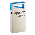 Apacer USB flash disk, USB USB 3.0 (3.2 Gen 1), 32GB, AH155, stbrn, AP32GAH155U-1, USB A, s poutkem