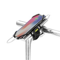 Drk mobilu a powerbanky Bone Bike Tie 3 Pro Pack, na kolo, nastaviteln velikost, ern, 4-6.5", silikon, na dtka, ern