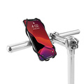 Drk mobilu Bone Bike Tie 3, na kolo, nastaviteln velikost, ern, 4.7-7.2", silikon, k pipevnn na dtka, ern