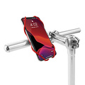 Drk mobilu Bone Bike Tie 3, na kolo, nastaviteln velikost, erven, 4.7-7.2", silikon, k pipevnn na dtka, erven