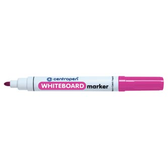 Centropen, whiteboard marker 8559, růžový, 10ks, 2.5mm, alkoholová báze, cena za 1ks