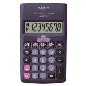 Casio Kalkulaka HL 815L BK, ern, kapesn, osmimstn