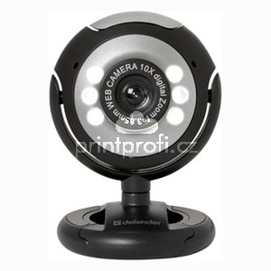 Defender Web kamera C-110, 0.3 Mpix, USB 2.0, erno-ed, pro notebook/LCD