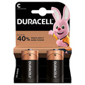 Baterie alkalick, mal monolnek, C, 1.5V, Duracell, blistr, 2-pack, 42341