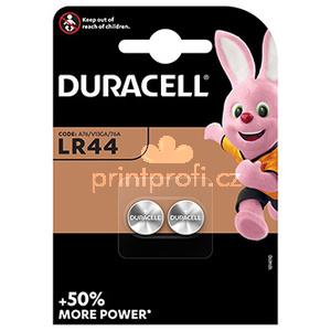 Baterie alkalick, LR44, Duracell, blistr, 2-pack, 42461
