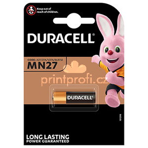 Baterie alkalick, 27A, MN27, Duracell, blistr, 1-pack, 42465