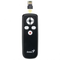 Prezenter 2.4Ghz, media pointer, USB, plug & play, ern