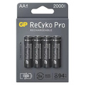 Nabjec baterie, AA (HR6), 1.2V, 2000 mAh, GP, paprov krabika, 4-pack, ReCyko Pro