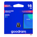 Goodram pamov karta Micro Secure Digital Card, 16GB, micro SDHC, M1A0-0160R12, UHS I U1 (Class 10)
