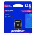 Goodram pamov karta Micro Secure Digital Card, 128GB, micro SDXC, M1AA-1280R12, UHS-I U1 (Class 10), s adaptrem