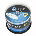 HP CD-R, CRE00017-3, 69307, 50-pack, 700MB, 52x, 80min., 12cm, bez monosti potisku, spindle, pro archivaci dat