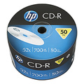 HP CD-R, CRE00070-3, 69300, 50-pack, 700MB, 52x, 80min., 12cm, bez monosti potisku, bulk, pro archivaci dat